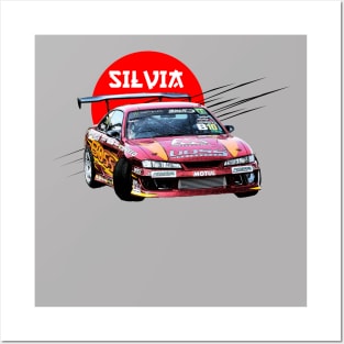 Nissan Silvia Posters and Art